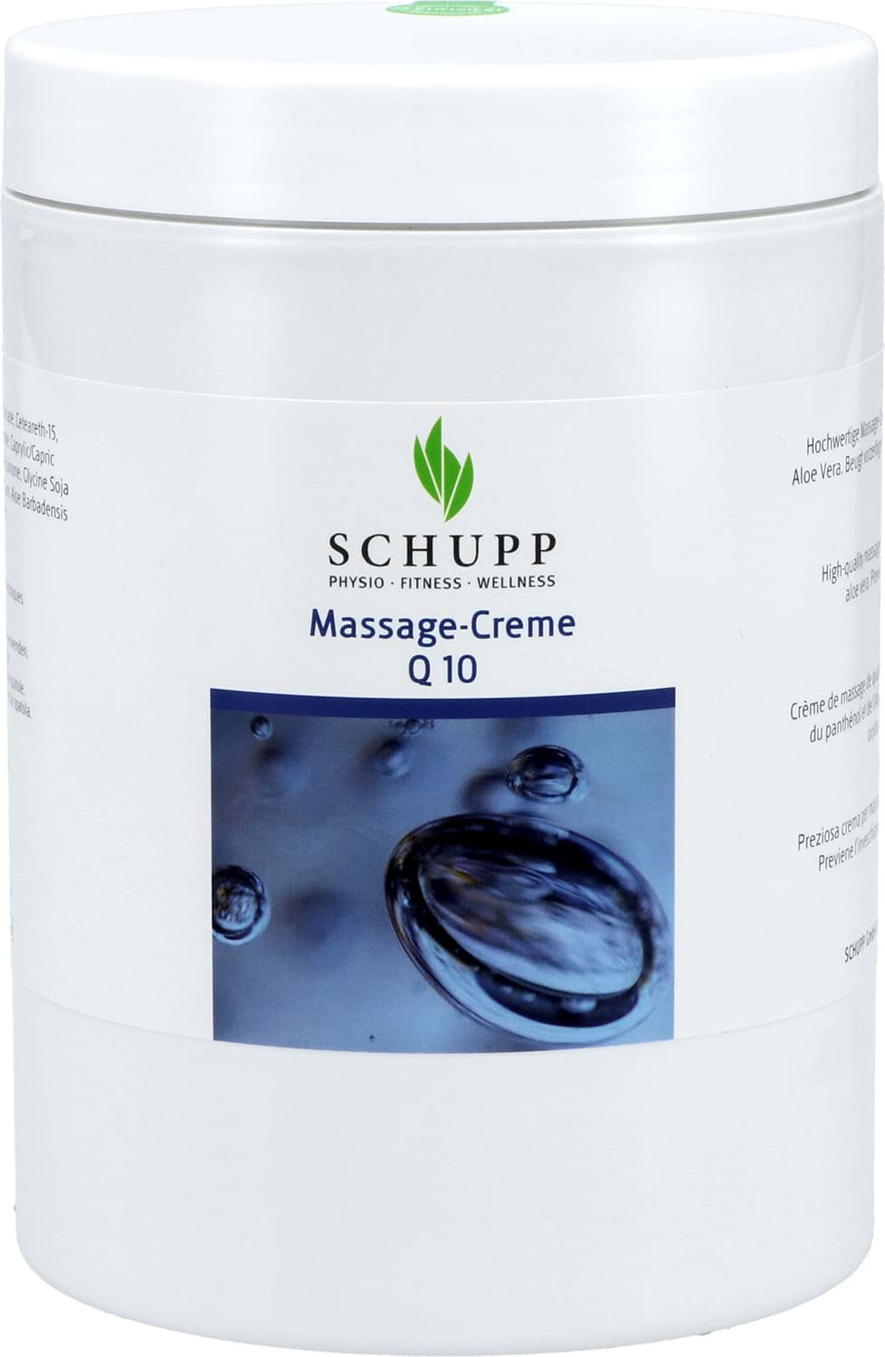 Bild von Massage Creme Q10 1000ml Dose